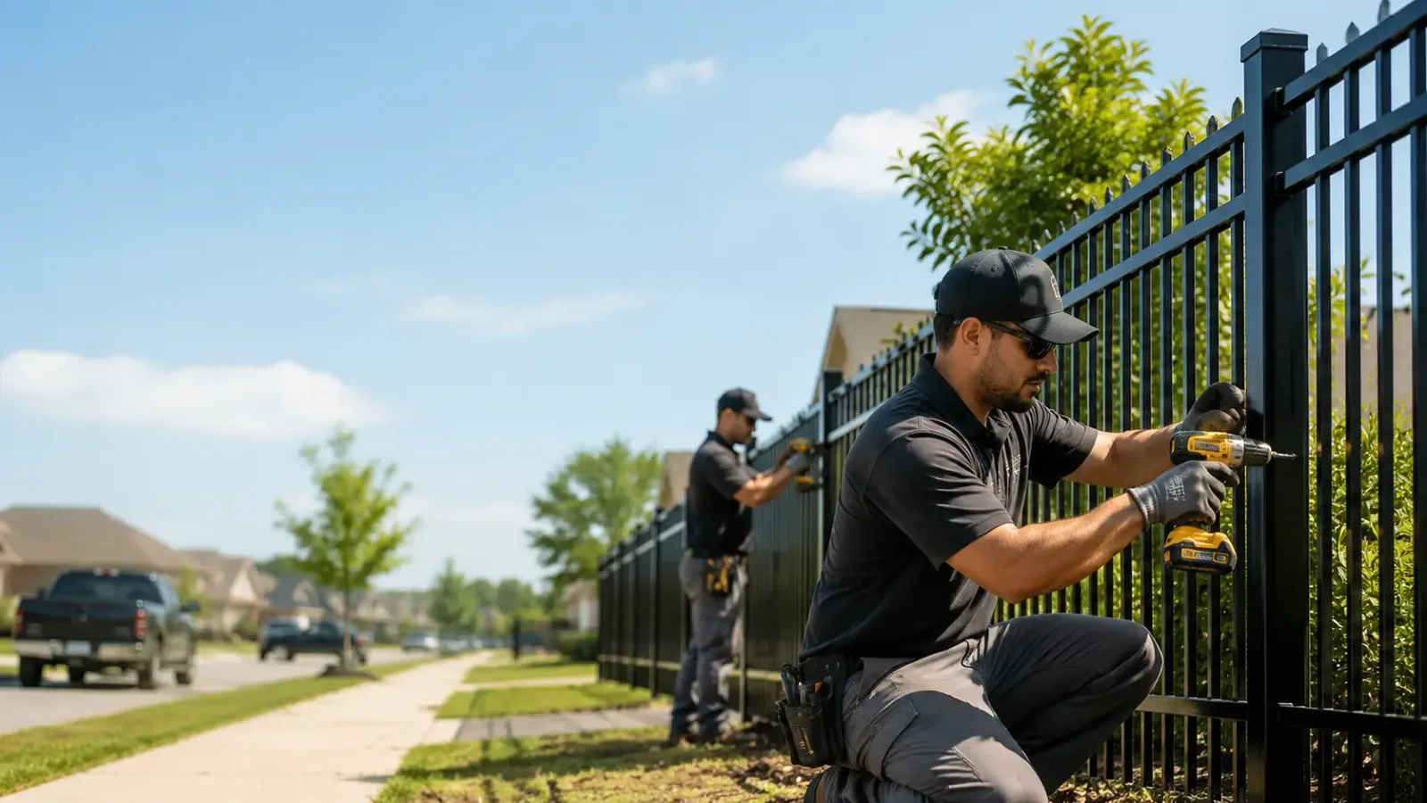 Metal Fence Installation in Medway, ME